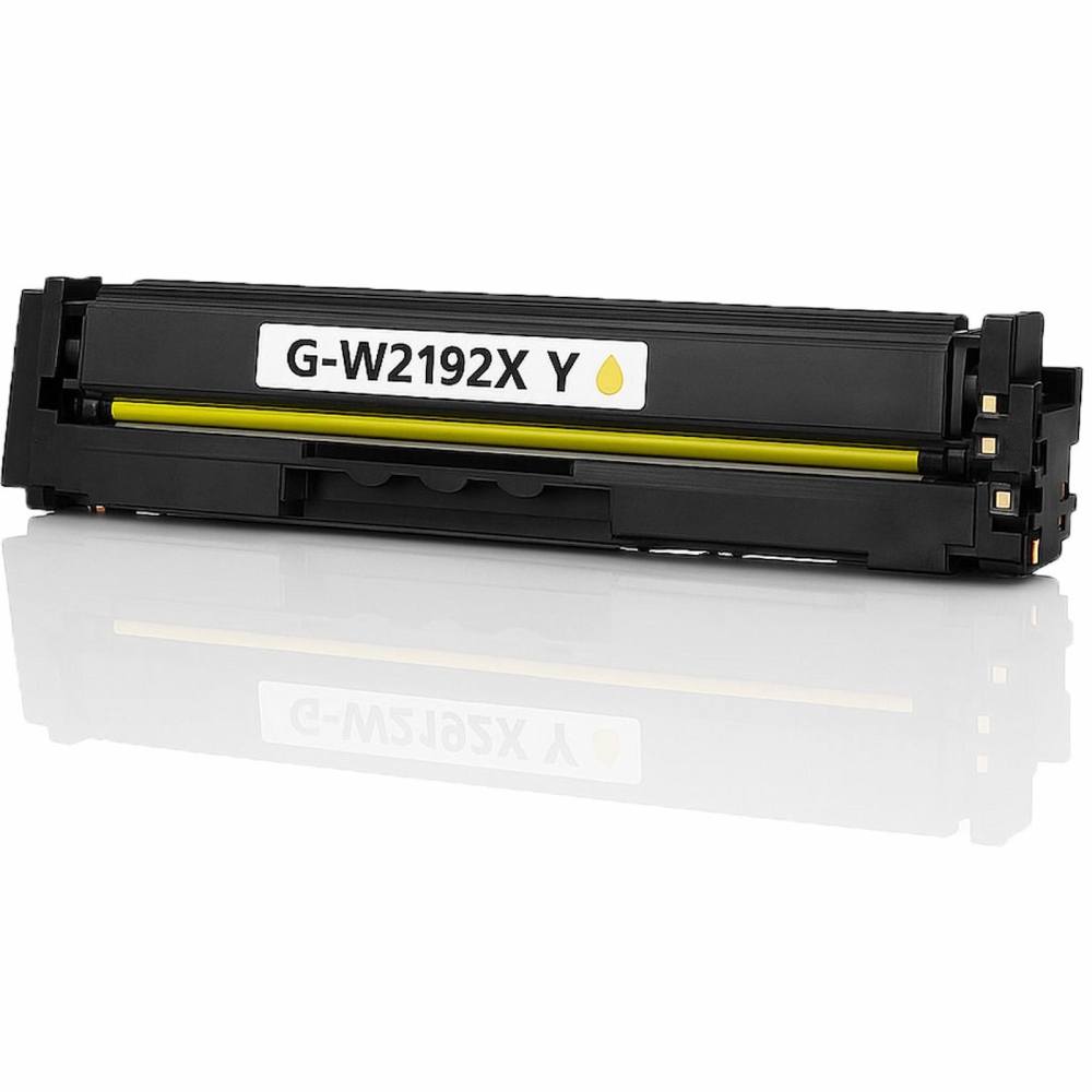 Kompatibel HP 219X, W2192X Y Yellow Gelb Toner Patrone für 2500 Seiten von Gigao