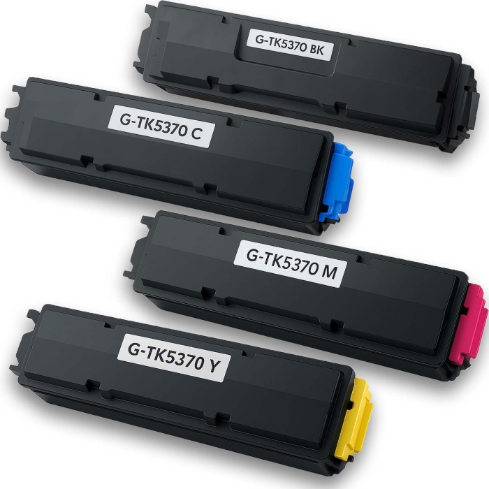 Kompatibel Kyocera TK-5370 Sparset 4 Toner alle Farben...