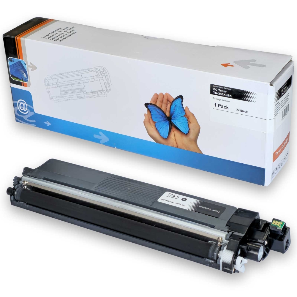 Kompatible Tonerkartusche TN-248XLBK Schwarz für Brother HL-L3220CW – 3000 Seiten