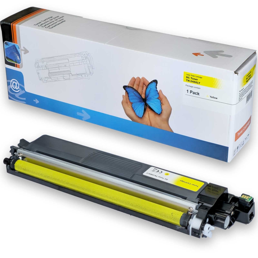 Kompatible Brother TN-248XL Tonerkartusche Gelb für HL-L3220CWE – 2300 Seiten