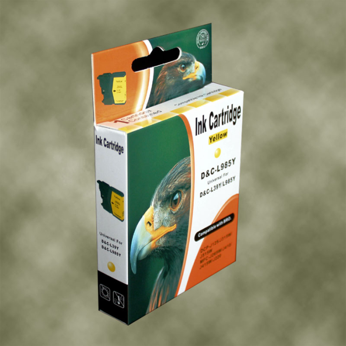 Kompatibel Brother LC-985 Y Yellow Gelb Druckerpatrone für 260 Seiten von D&C
