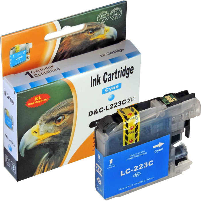 Kompatibel Brother LC-223 XL Set 10 Druckerpatronen alle Farben von D&C